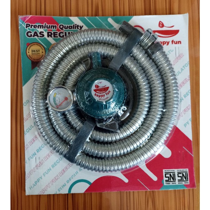GAS REGULATOR Premium quality + selang gas