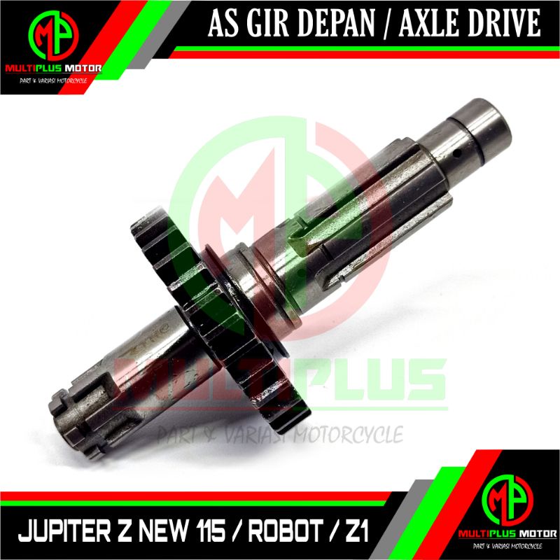As gir depan As ger depan Axle drive JUPITER Z NEW 115,JUPITER Z ROBOT,JUPITER Z1