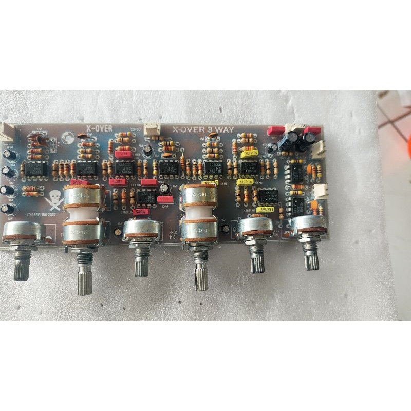 Crossover 3 way 24db cloning bulid up Full Inbal