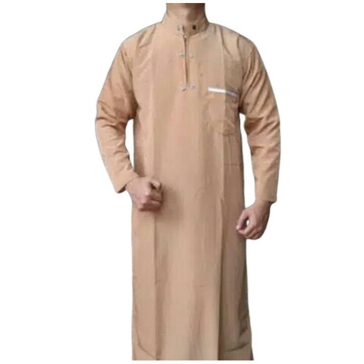 JUBAH GAMIS PRIA/ JUBAH ARAB ADEM bisa jumbo big size XXL / JUBAH TERLARIS ORI/ JUBAH STYLE ARABIC