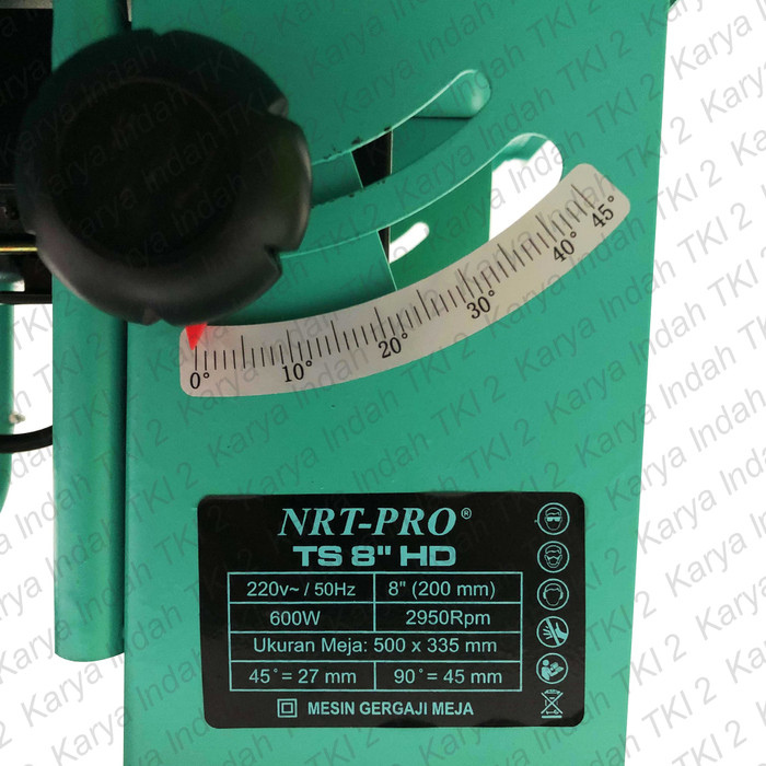 Table Saw 8&quot; NRT-PRO TS8HD Mesin Gergaji Meja Potong Kayu RTS 8 Inch