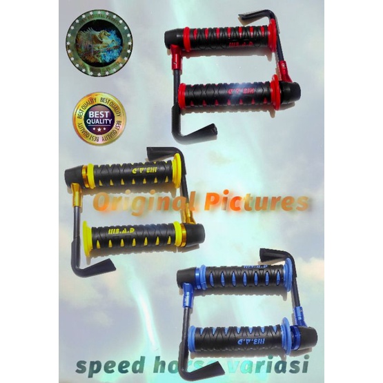 Paket 2 item Paket Variasi Proguard L Rizoma plus Handhrip Katana Universal untuk semua motor