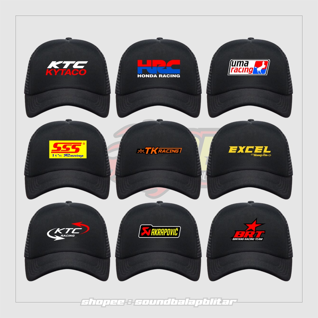 Topi Racing Snapback Topi KTC SSS BRT - SoundBalapBlitar