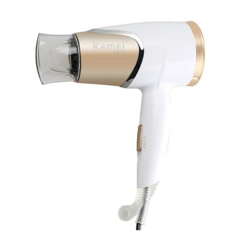 Hair Dryer Kemei KM-6832 / Alat Pengering Rambut Kemei KM 6832 (Bisa Dilipat) / Alat Pengering Rambut Lipat Termurah / Kemei KM 6832 Travel Hair Dryer Blow Lipat / Blow Mini Kecil / Alat Pengering Rambut Mini Kecil