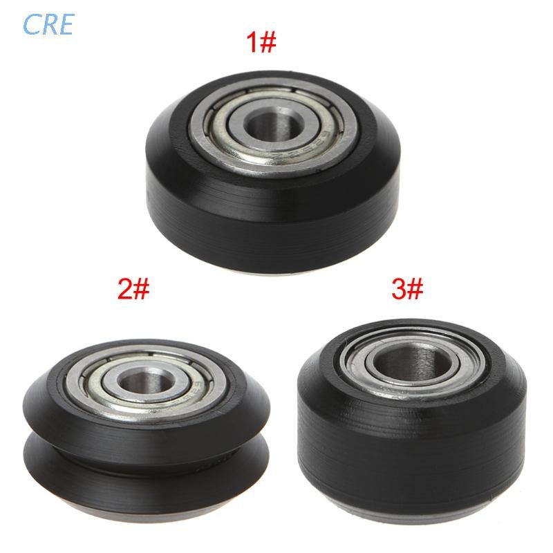 CRE  POM 625zz MR105zz Idler Pulley Gear Passive Perlin Wheel V-Type For 3D Printer