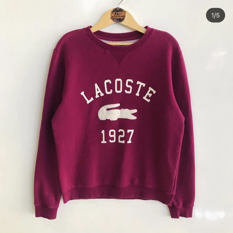 sweater/crewneck Lacoste second original