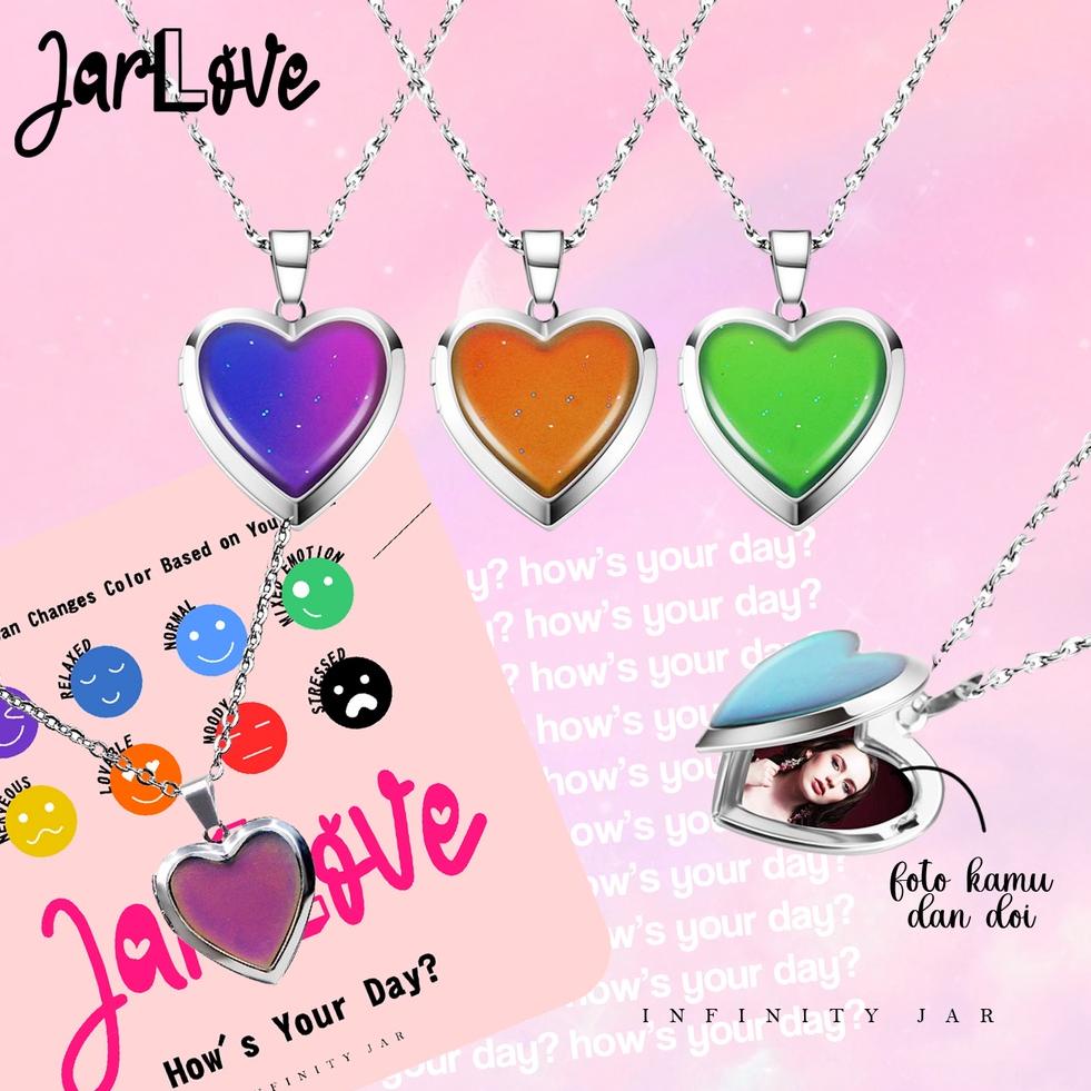 {E-ABY {» JARLOVE - Kalung yang Bisa Berubah Warna Sesuai Mood