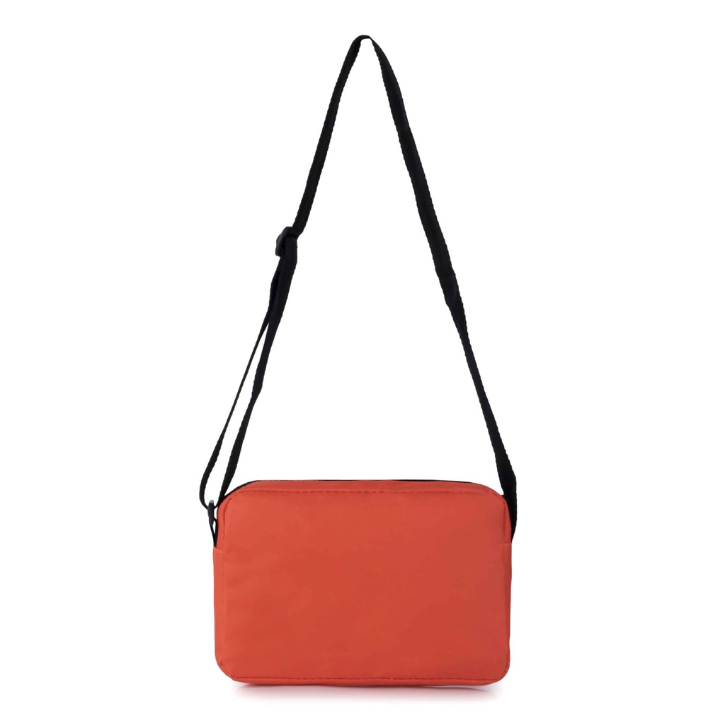 Toko Thabita Tas Selempang Pria Camic Sling Bag Loreng Orange Hitam Polos