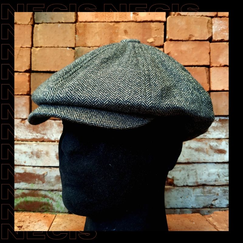 TOPI Classic Newsboy Cap Wool Premium 041