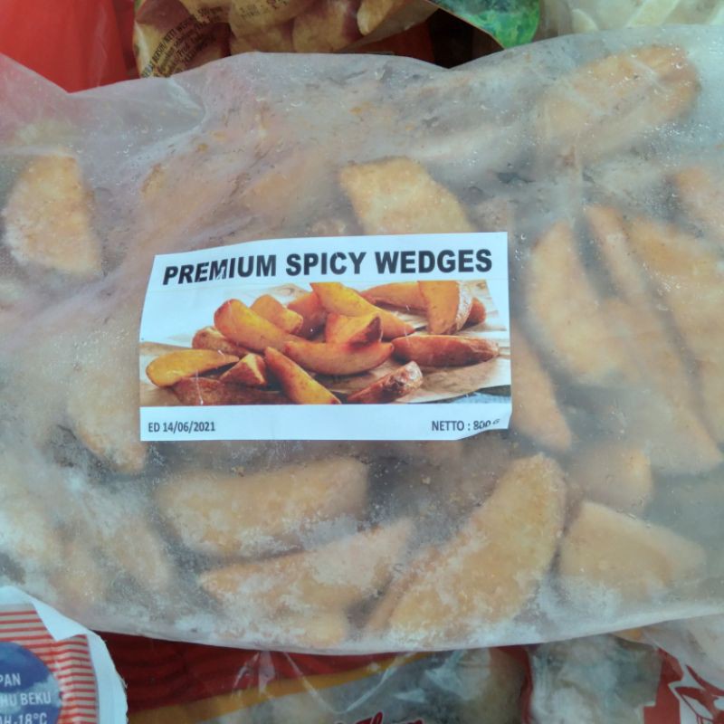 

Potatoes Wedges 800gr