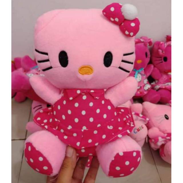 Boneka hello kitty dress size:S.