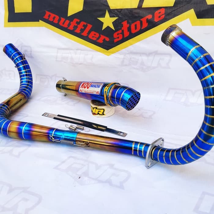 Knalpot KOU MAHACHAI Kidal Cobra Model C PNP VIXION OLD - VIXION NEW