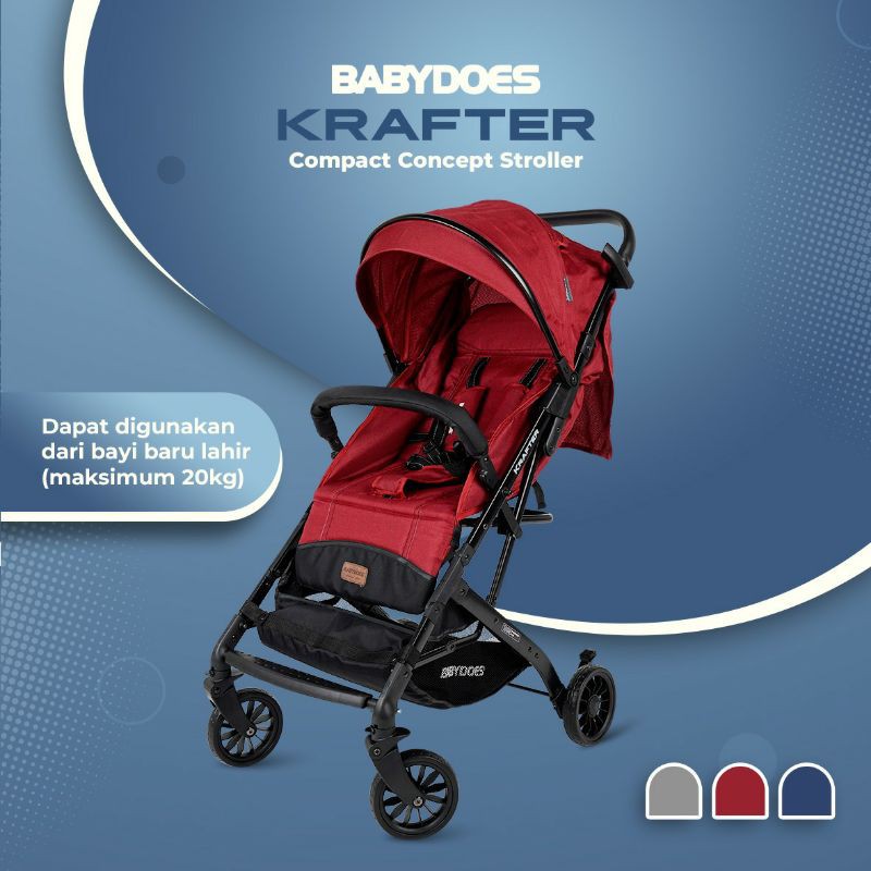 STROLLER BAYI KERETA BAYI BABYDOES KRAFTER