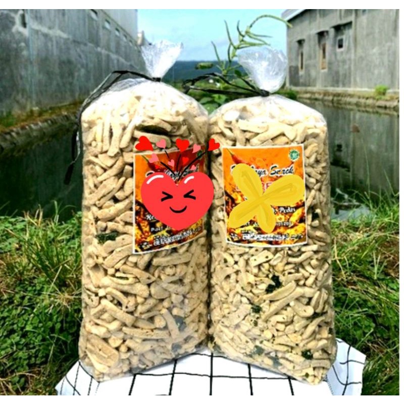 Basreng Ori 1 BALL isi 1.8kg / Bakso Goreng Original Asin Jeruk Purut 1 bal/ Baso Goreng / Bas reng / Grosir Besar Kalimantan-ORIGINAL 1 BALL