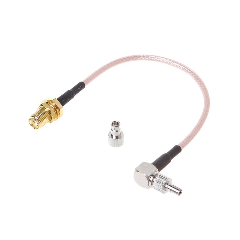 Vivi Sma Kabel Adapter Konektor Rf Coaxial Rg316 Female Ke Crc9 / Ts9 Ganda Panjang 15cm