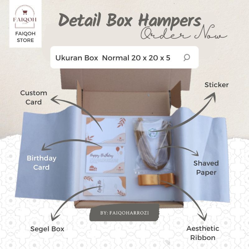 

[READY] Gift Box Birthday / Anniversary /graduation / lebaran
