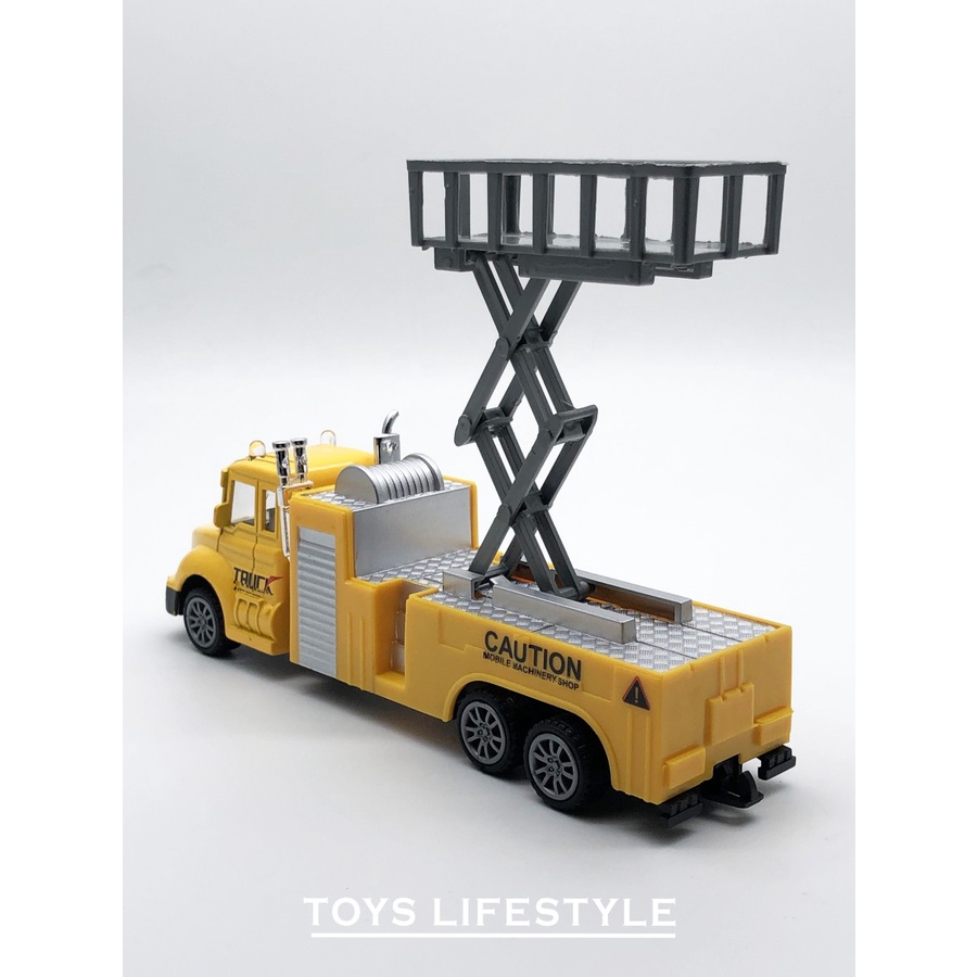 Mainan Mobil Truk Penyelamat / Truck Rescue Skala 1:50