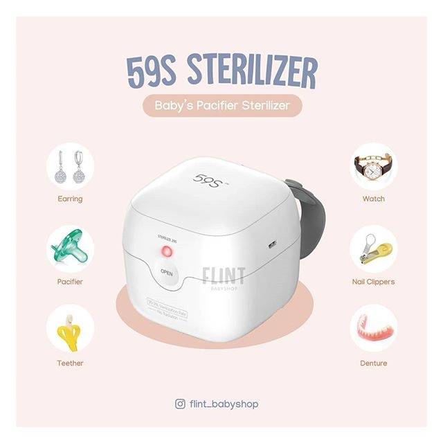 59S UV mini steril UVC LED Sterilizing sterilizer pocket handy stroller compact portable