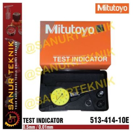 

MITUTOYO Dial Test Indicator 513-414-10E 0.5/0.01mm (0.5 / 0.01 mm)
