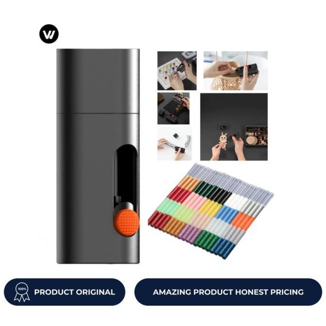 

Wowstick Cordless Electric Hot Melt Glue Pen Gluer / Lem Tembak Guillotine22