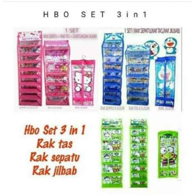 Rak HBO Set 3in1
