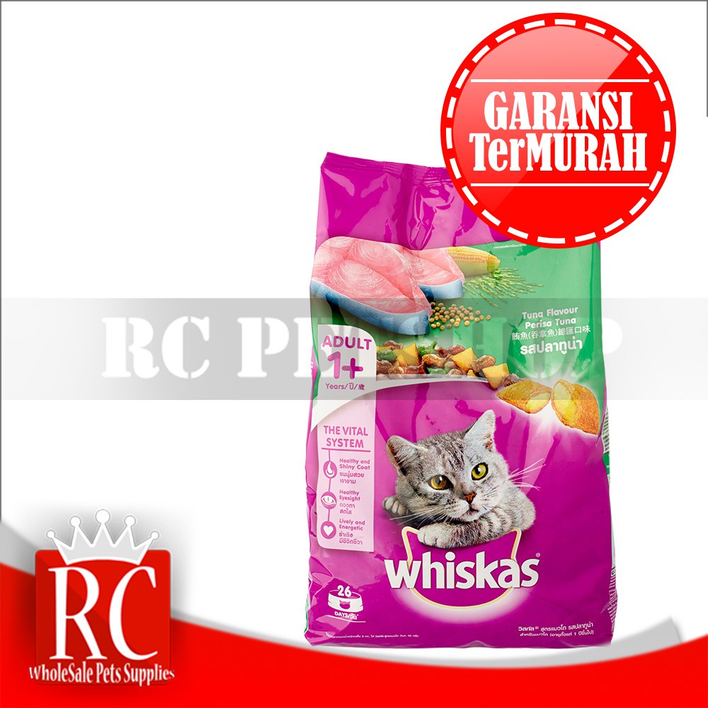 Makanan Kucing Whiskas Tuna 480gram