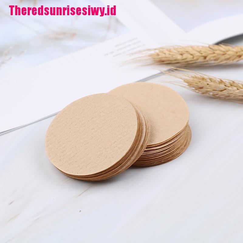 100 Pcs Kertas Filter Pengganti Pembuat Kopi Untuk Aeropress