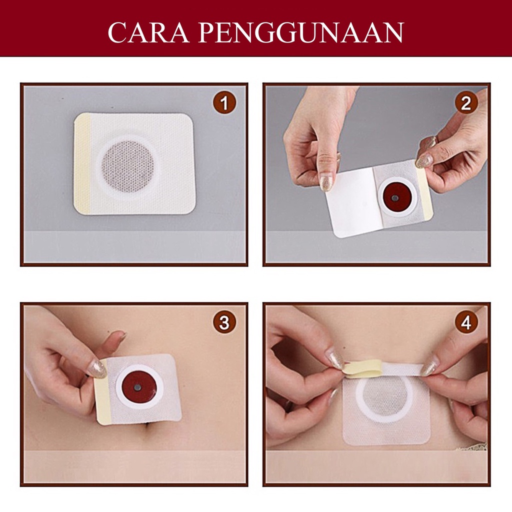 KOYO PELANGSING  SLIM PATCH  Pembakar Lemak Obat Pelangsing Badan 10PCS  Stiker Pusar Obat Cina Patch Pelangsing Detox Penurunan Berat Badan Pelangsing Badan Cepat Dan Ampuh