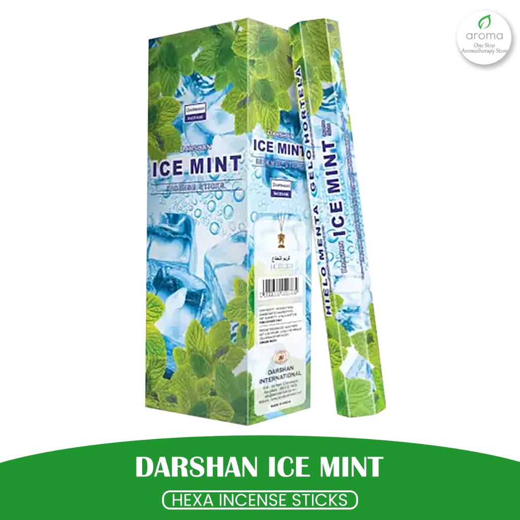 Dupa India (Aromaterapi) Hexa - Darshan Ice Mint