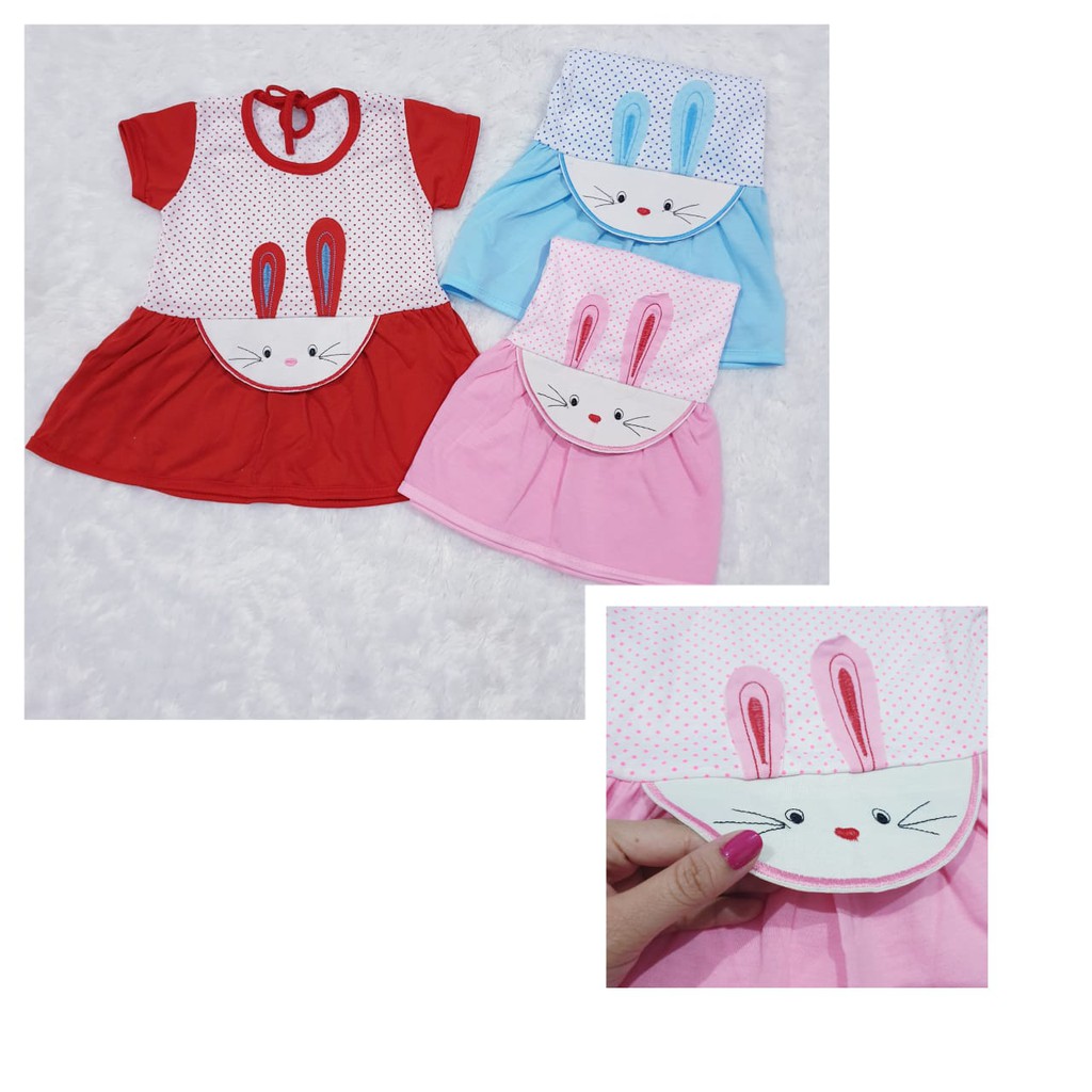 COD Bayar Ditempat Baju Baby Dress Anak Cewek / Setelan Anak / Baby Alicia