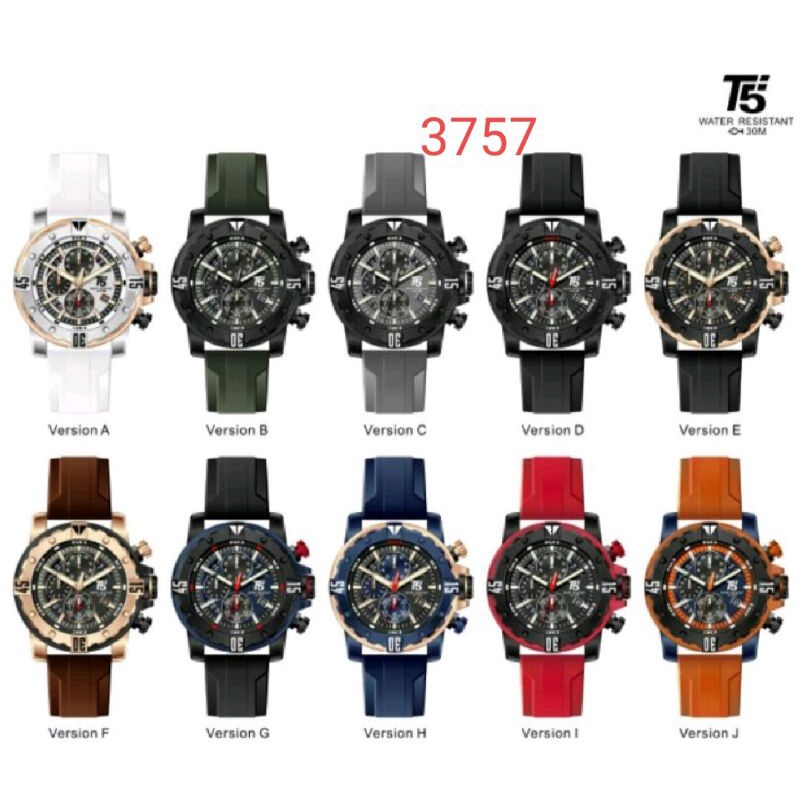 Jam Tangan T5 H3757 G ORIGINAL
