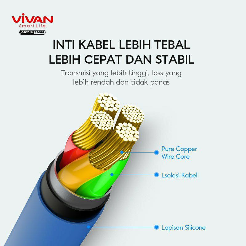 Vivan VSM100 Kabel Data Micro USB