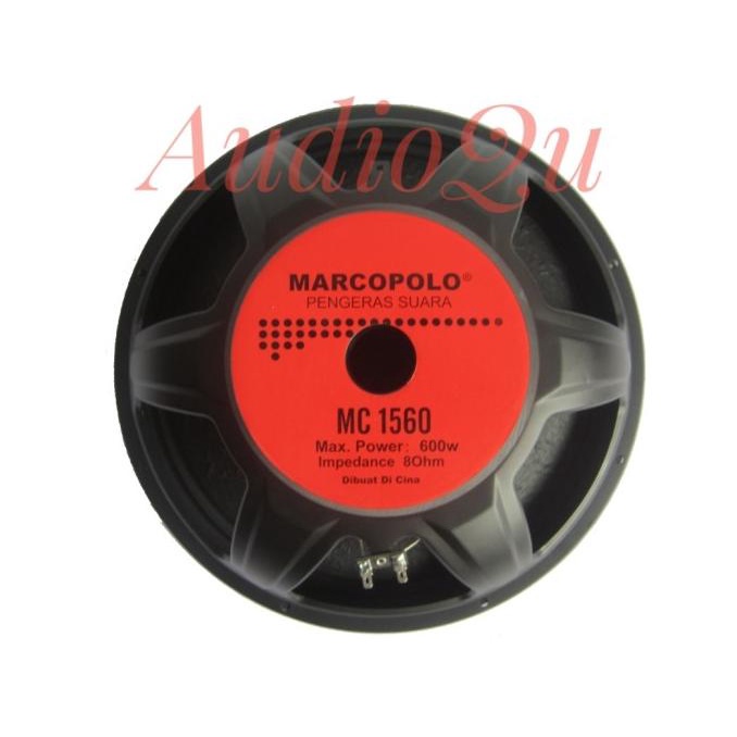 Speaker Woofer Marcopolo Mc 1560/ Mc1560/ Mc-1560 Original 15 Inch