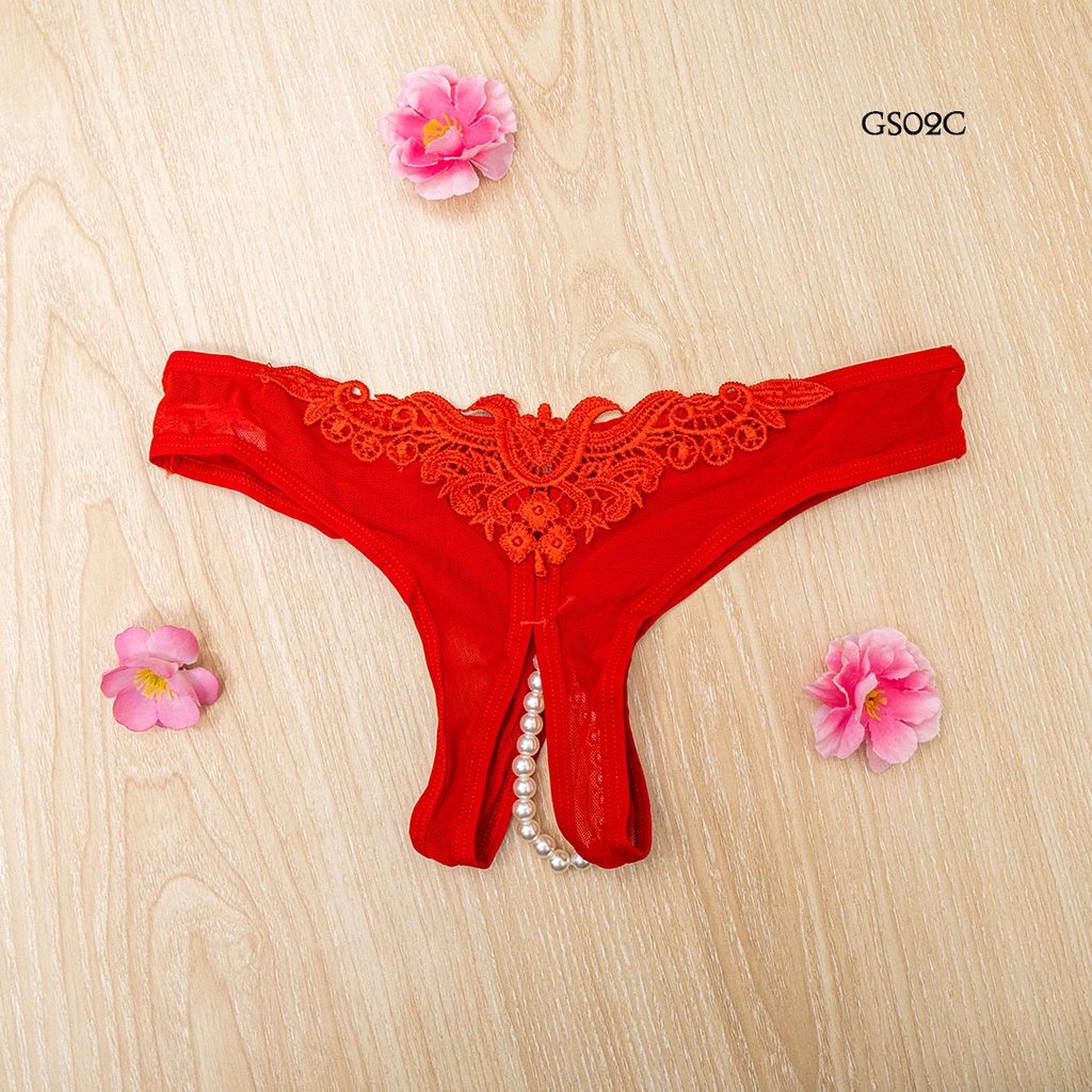 [PRODUK TERLARIS] UNDERWEAR SEXY CELANA DALAM G STRING WANIT MERAH GS02C