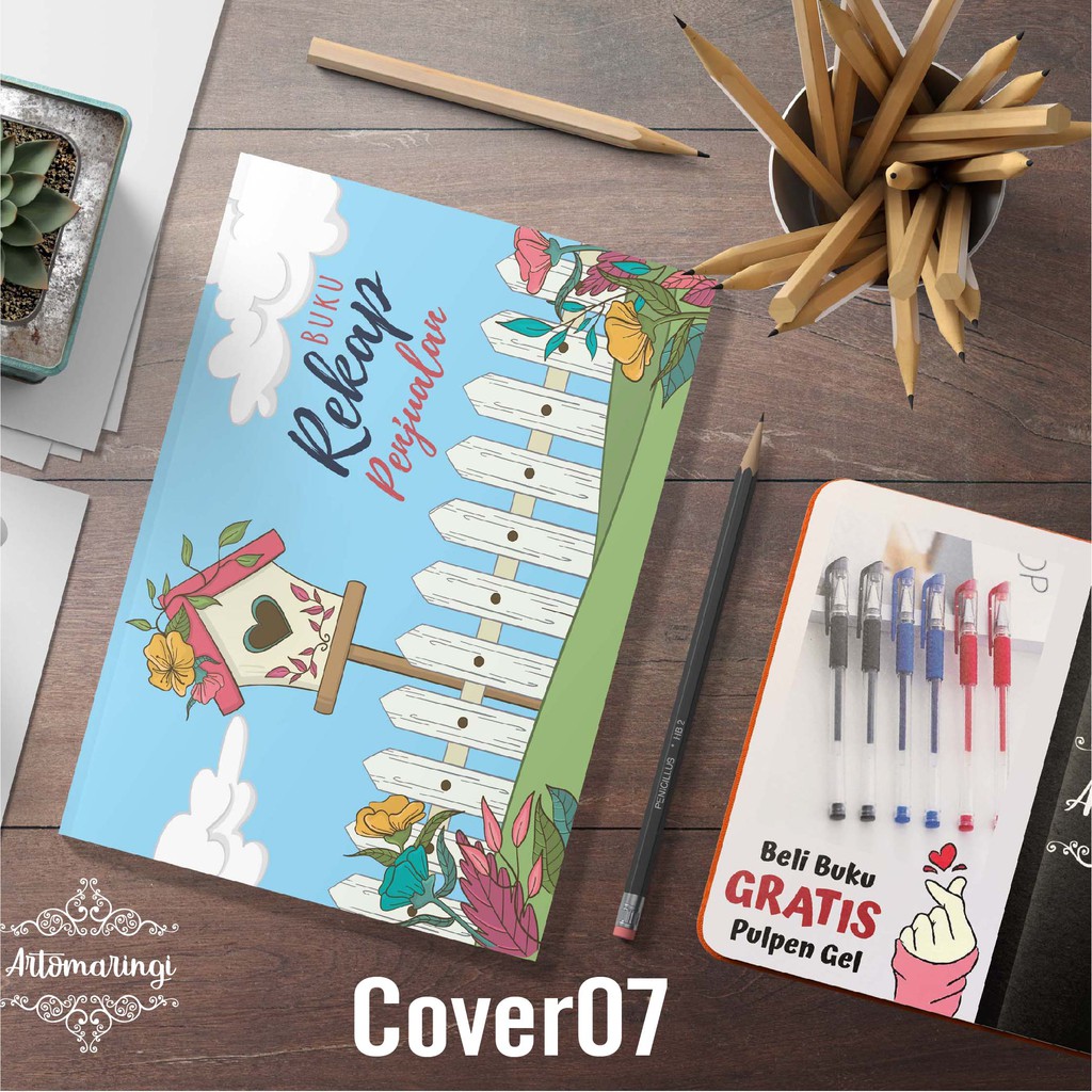 

Hanabi Buku Rekap Penjualan BELI 2 Buku GRATIS 1 PEN GEL