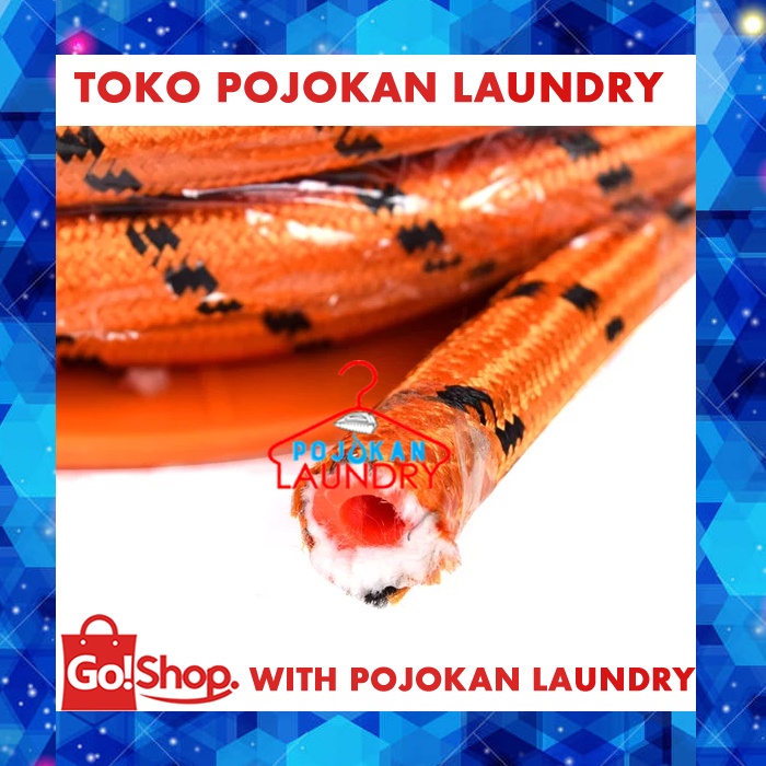 New Selang Setrika Uap Boiler Merek Nagamoto / Selang Uap Nagamoto / Selang Orange Nagamoto