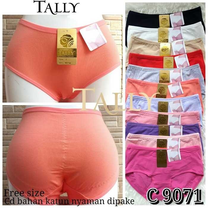 CD Celana Dalam Wanita Katun Premium TALLY 9071 Jahitan Blkng Ningrat Collection