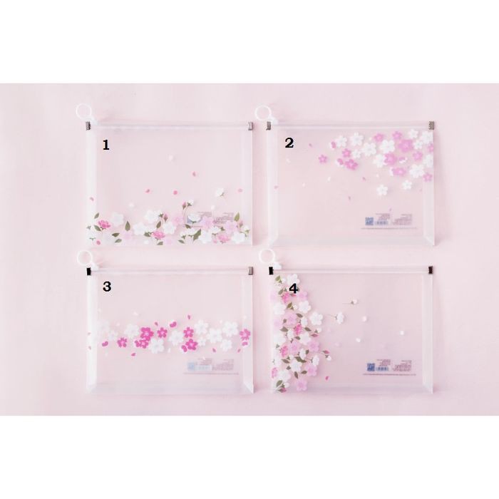 

Promo PF14 Sakura Flower Portable A4 file Storage pouch bag Tempat Buku - SAKURA DUA Murah