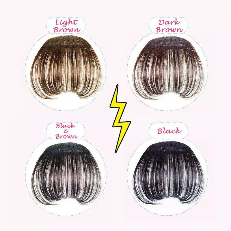 TBI Korean Beauty Poni Clip 3 Hair Clip Extention Hair Bang Cosplay