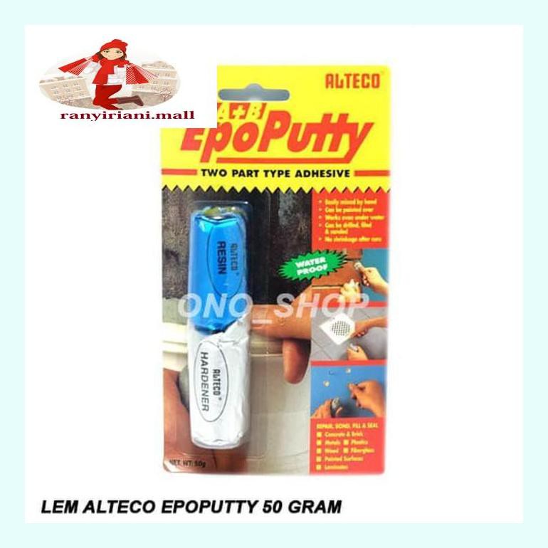 

510Fsjbran Lem Alteco Epo Putty 50 Gram ( Lem Dodol ) Rany5Ckhd