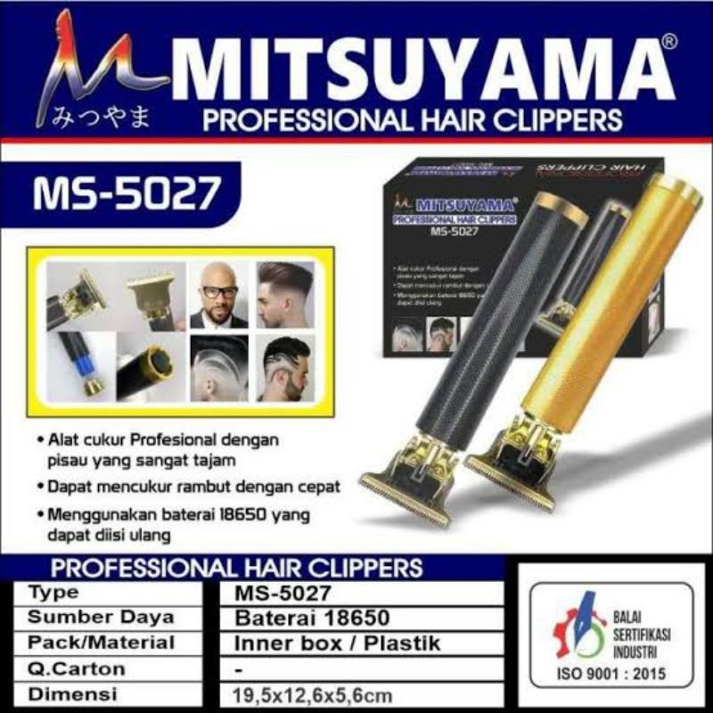 Alat Cukur Rambut MS-5027 MITSUYAMA