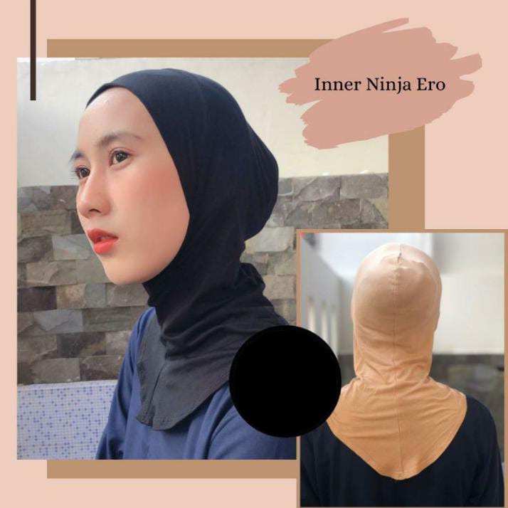 BEFAST - ZEC OOTD Wanita INNER IKURY / Inner Ciput Ninja / Iner Jilbab Muslim / Daleman Jilbab Wanita / Daleman Jilbab Terbaru