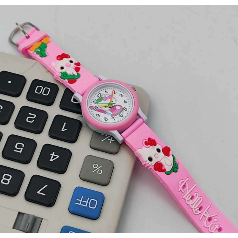 Jam Hello Kitty jam ring hello Kitty jan anak perempuan