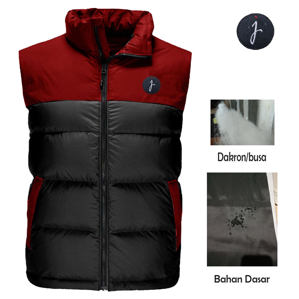 PROMO  Jaket Rompi pria keren Jigger Original / Vest Pria / Rompi pria / Rompi motor terbaru 2021