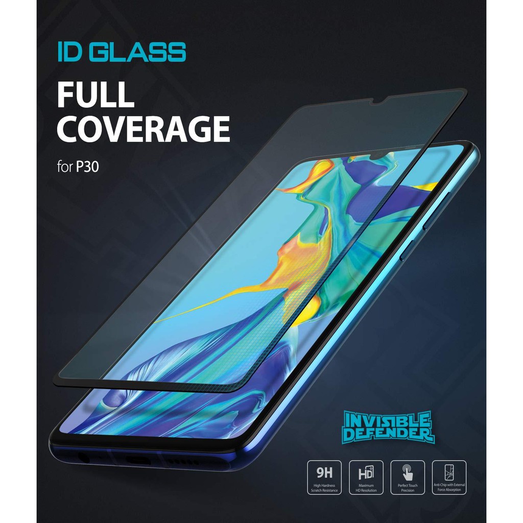 RINGKE INVISIBLE DEFENDER TEMPERED GLASS Full ADHESIVE FOR HUAWEI P30