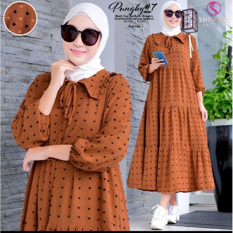 Pungky #7 midi Dress By Shofiya