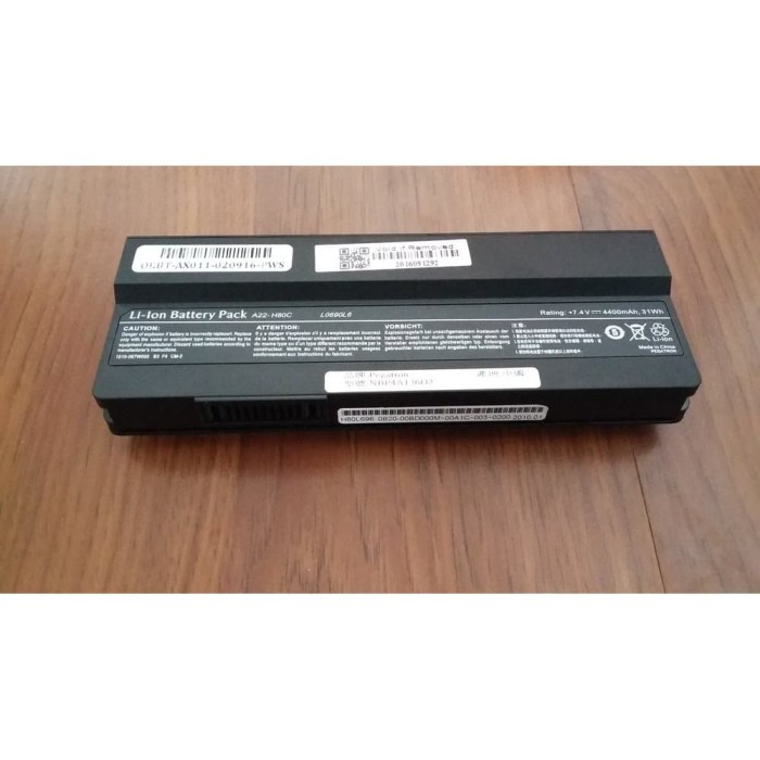 Baterai ORIGINAL Axioo Pico DJH A22-H80C - Black