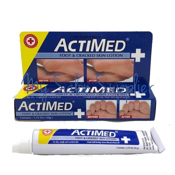 Actimed Foot   Cracked Skin Lotion 50g