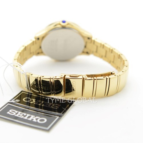 Seiko Womens SRKZ56P1 Quartz Gold Stainless Steel | Jam Wanita SRKZ56