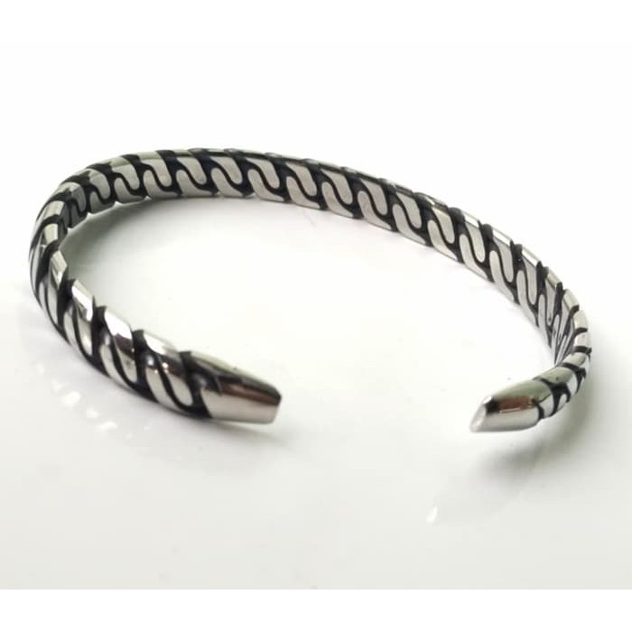 gelang monel slim pria wanita khas kerajinan jepara